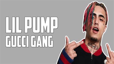 Lil Pump – Gucci Gang Lyrics 